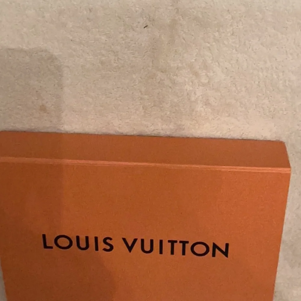 12x8x2,25 Louis Vuitton magnetic closer orange color  new
